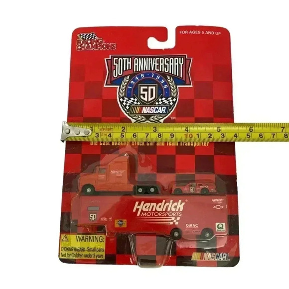 Racing Champion NASCAR 50th Anniversary Hendrick Motorsports Stock Car Die Cast - Picture 3 of 3